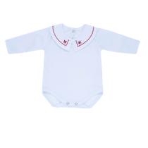 Body Infantil Gola Bordada Du