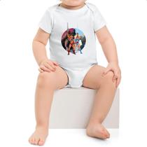 Body infantil He-man e Lion espadas do poder Body infantil He-man e Lion espadas do poder