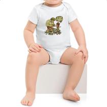 Body infantil Hulk e Chaves mas nao se irrite