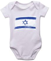 Body Infantil Israel Bandeira País Oriente