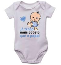 Body infantil ja tenho mais cabelo que o papai divertido