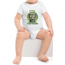 Body infantil Lata de Lixo pensando Body infantil Lata de Lixo pensando