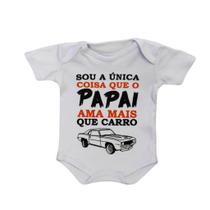 Body Infantil Manga Curta Branco Temático Bebê Frase 100% Suedine Body Infantil Manga Curta Branco Temático Bebê Frase 100% Suedine