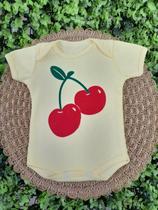 Body Infantil Manga Curta Para Bebê Desenho Temático Frases Moda Verão 100% Algodão Body Infantil Manga Curta Para Bebê Desenho Temático Frases Moda Verão 100% Algodão