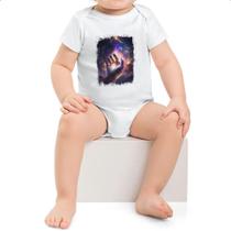 Body infantil Mao de Deus criando o universo