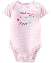 Body Infantil menina Nana + Me Carters