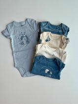 Body Infantil Menino Urso Kit Com 5 Peças Carters