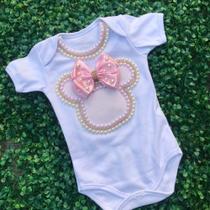 Body Infantil Minnie LUXO