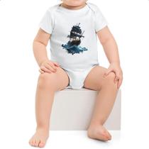 Body infantil Navio em mar aberto