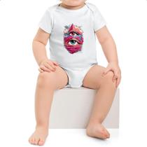 Body infantil Olho de Horus no ceu Street Art