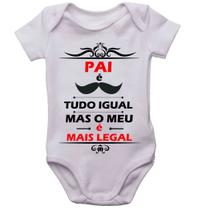 Body infantil pai é tudo igual mas o meu é mais legal bodi