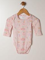 Body Infantil Para Bebê - ROSA Body Infantil Para Bebê - ROSA