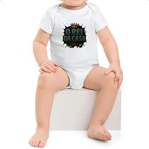 Body infantil Parede quebrada Rei da Casa Body infantil Parede quebrada Rei da Casa