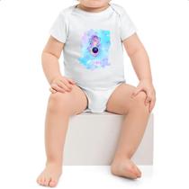 Body infantil Peixes fundo zodiacal