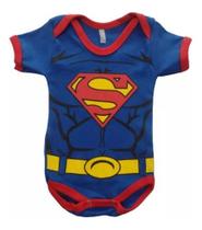 Body Infantil Personalizado Super Homem Para Bebê - Superman - Personagens