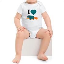 Body infantil Phineas e Ferb Eu amo Perry