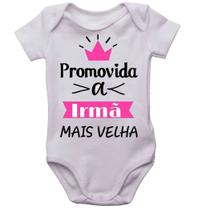 Body infantil promovida a irmã mais velha coroa rosa bori