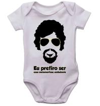 Body infantil raul seixas eu prefiro ser Bodi música bori - Mago das Camisas