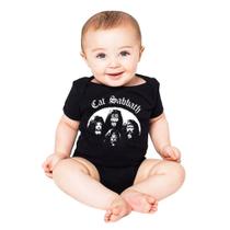 Body infantil rock Cat Sabbath estampa exclsuiva Body infantil rock Cat Sabbath estampa exclsuiva