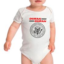 Body infantil rock Duran Duran logo, estampa exclusiva