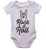 Body infantil rock n roll roupinha de bebê rockeiro bori