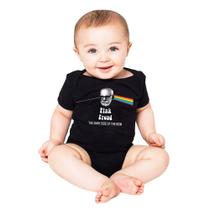 Body infantil rock Pink Freud estampa exclusiva Body infantil rock Pink Freud estampa exclusiva