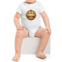 Body infantil Signo de libra moeda de ouro