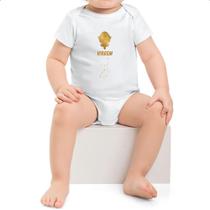 Body infantil Signo Virgem Constelacao Dourada Body infantil Signo Virgem Constelacao Dourada