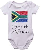 Body Infantil South Africa Bandeira País