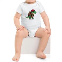 Body infantil T-Rex aventureiro Body infantil T-Rex aventureiro