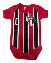 Body Infantil Unissex 0 A 12 Meses São Paulo F.c - SGB Moda e Variedades