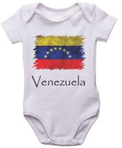 Body Infantil Venezuela Bandeira País