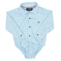 Body Infantil Xadrez Verde Tuff 37773