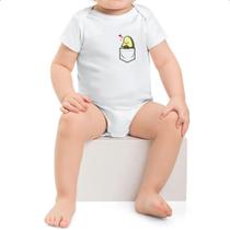 Body intantil Abacate no bolso