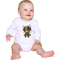 Body intantil Abelha militar Body intantil Abelha militar