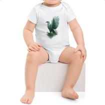 Body intantil Aguia e Floresta dupla exposicao