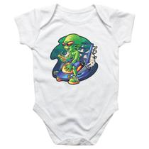 Body intantil Alien relaxando de ferias