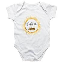 Body intantil Ano Novo Brasao Amor