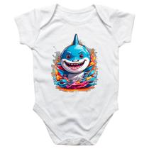 Body intantil Bebe Tubarao Splash