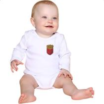 Body intantil Bolso com batata frita