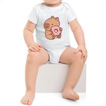 Body intantil Capivara Donuts