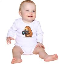 Body intantil Capivara fotografica