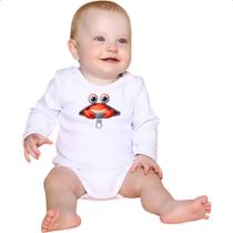 Body intantil Caranguejo no ziper Body intantil Caranguejo no ziper