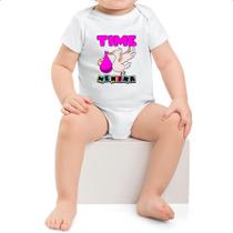 Body intantil Cegonha Time Menina Body intantil Cegonha Time Menina