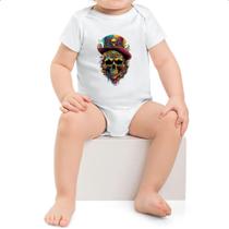 Body intantil Cranio pirata joias Body intantil Cranio pirata joias