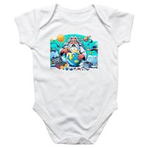 Body intantil Deus criando o mundo cartoon Body intantil Deus criando o mundo cartoon