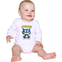 Body intantil Gato nao precisa da sua atitude