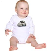 Body intantil Herbie 53 fusca falasse turbo