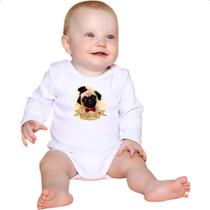 Body intantil I love pug