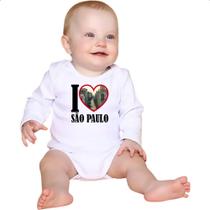 Body intantil I love sao paulo